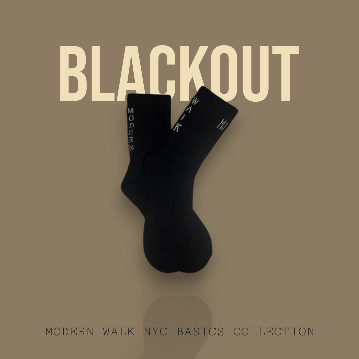 Modern Walk Basic Collection in Blackout